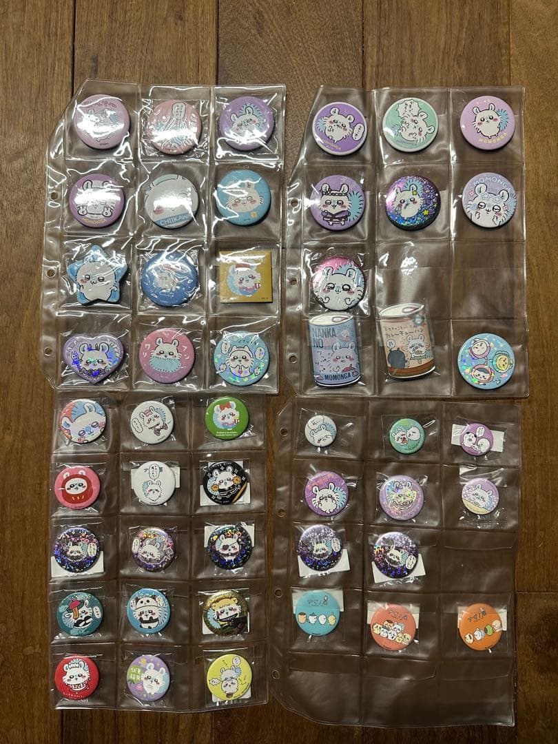 ちいかわ モモンガ缶バッジセット