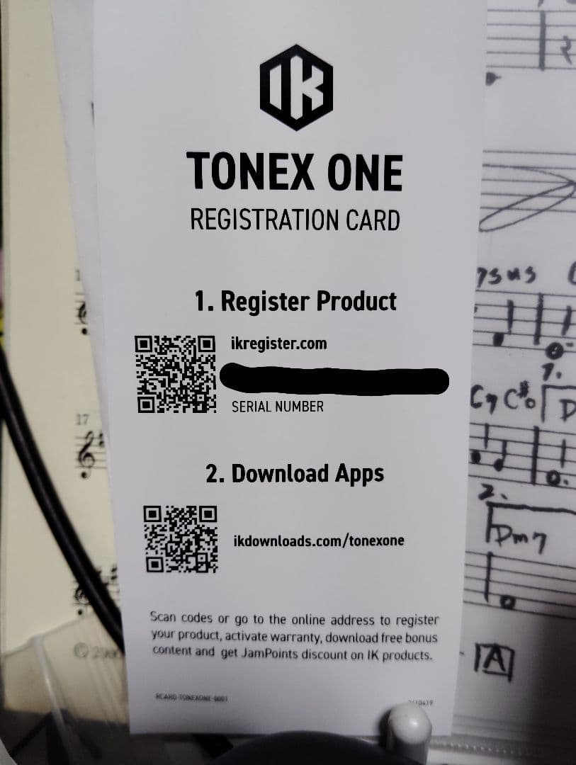 TONEX One ライセンス解除済み ほぼ新品
