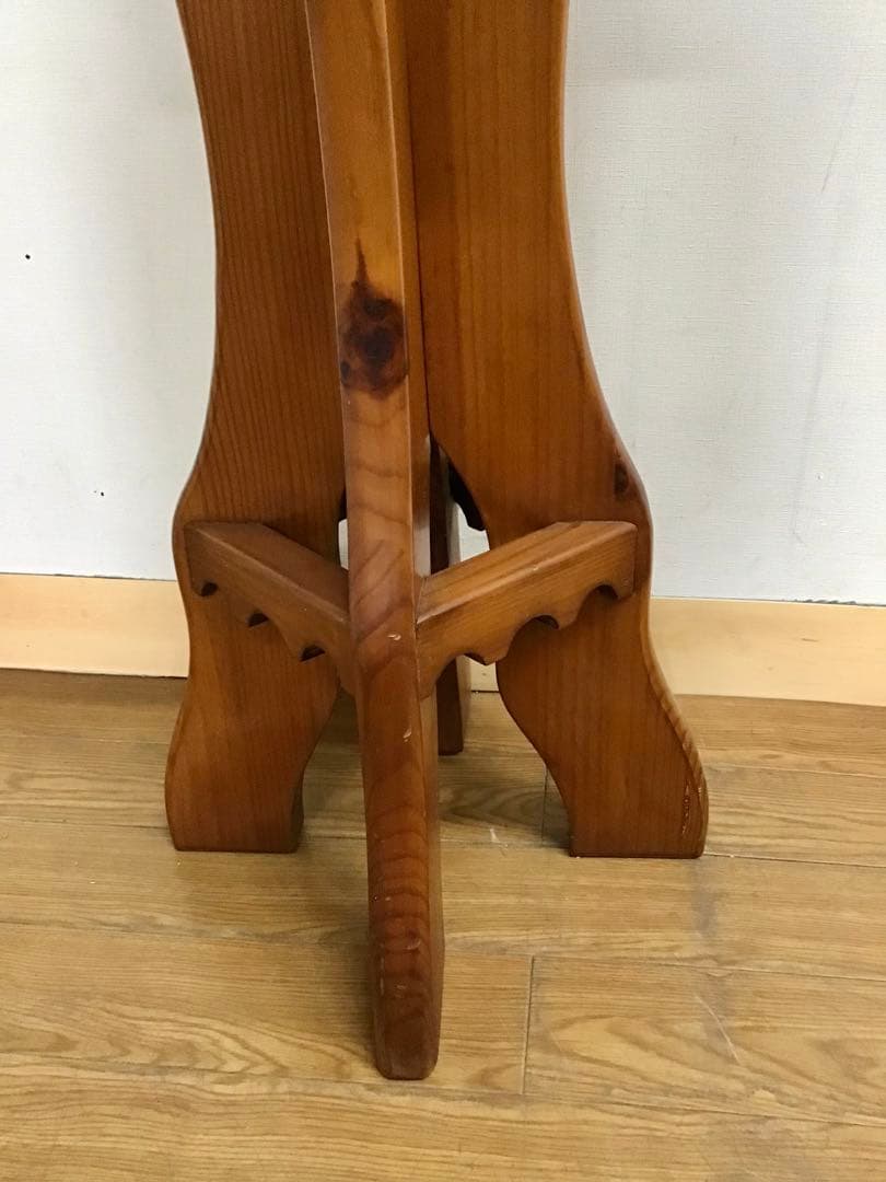 happylifenao7☆管545☆天然木☆タイル張り☆コンソール