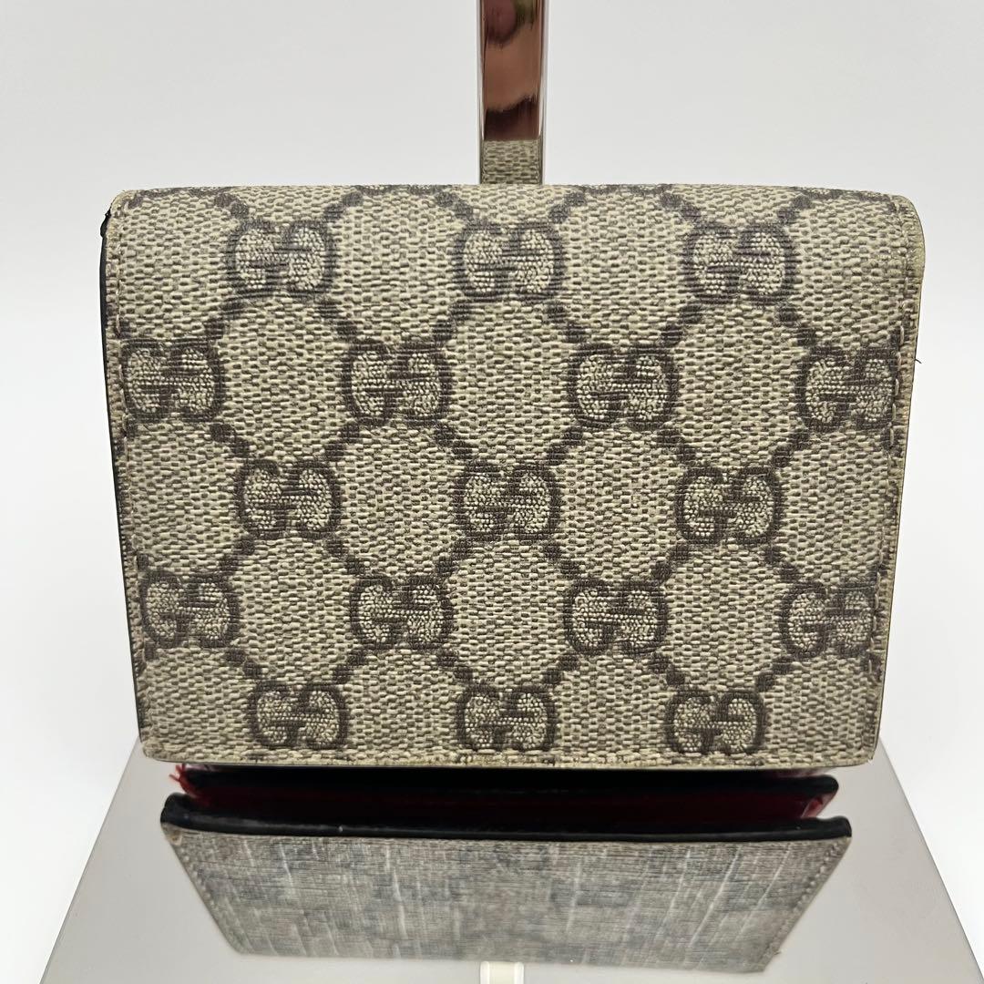 ✨美品✨ GUCCI 二つ折り財布 さくらんぼ チェリーPVC GGスプリーム