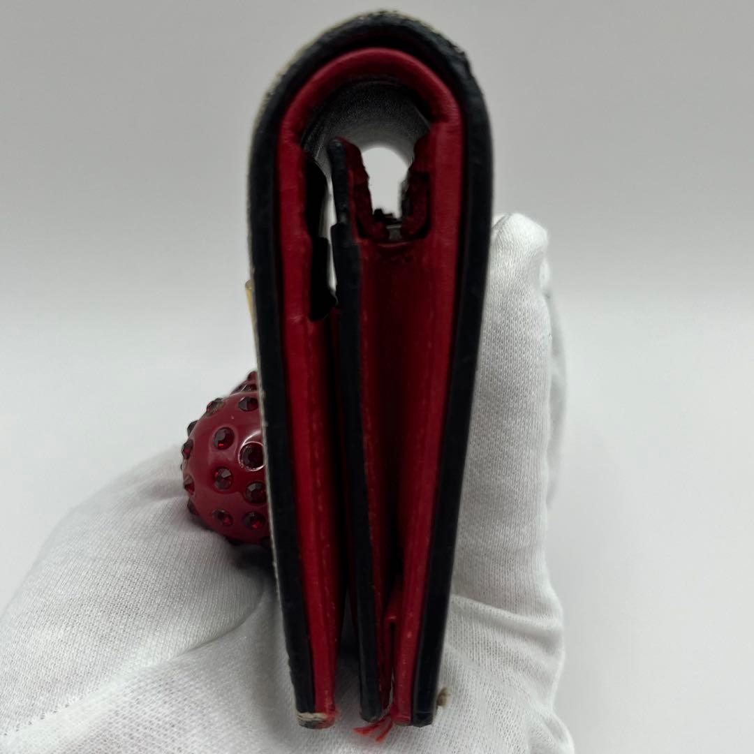 ✨美品✨ GUCCI 二つ折り財布 さくらんぼ チェリーPVC GGスプリーム