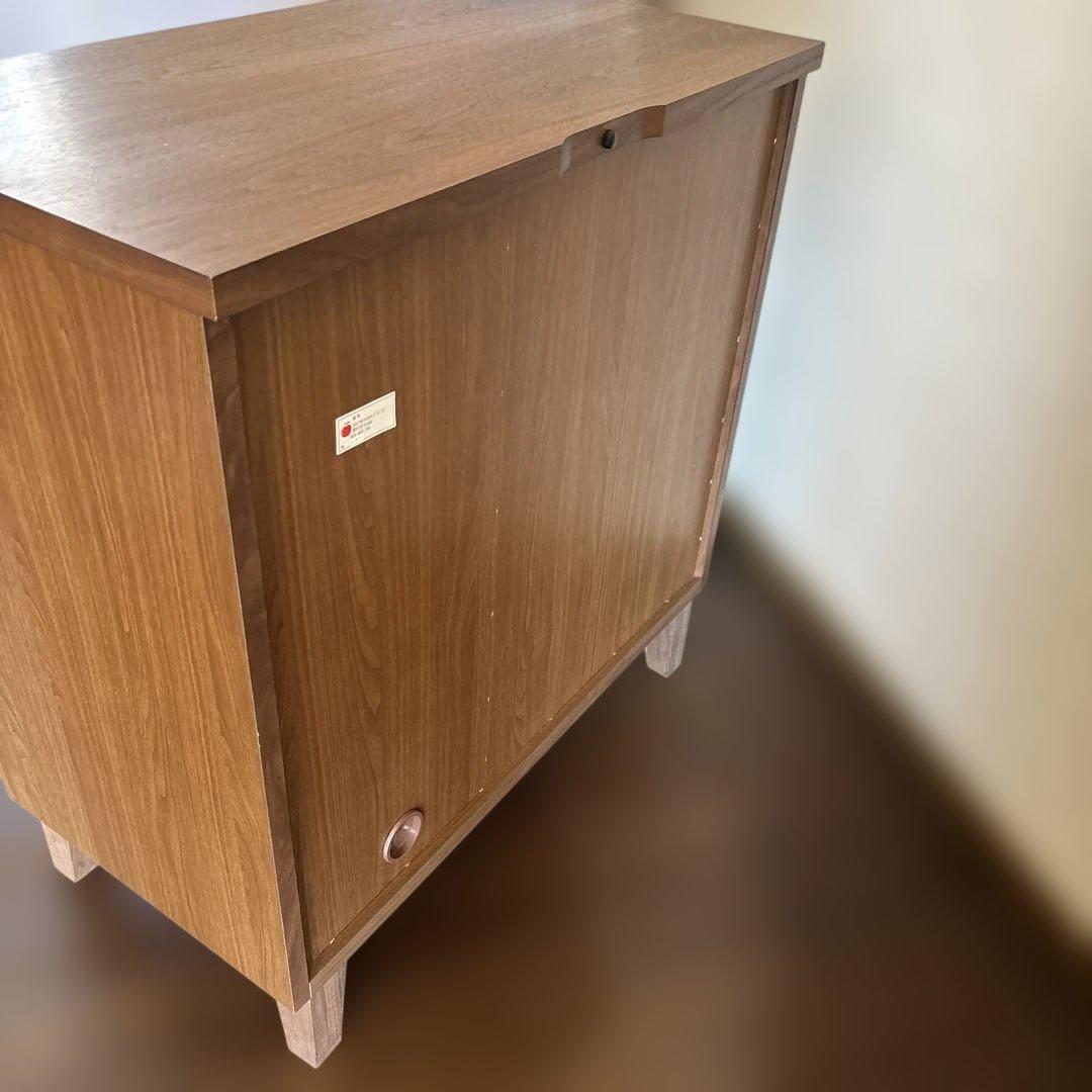 【美品】サイドボード スクエア ウォールナット 大川家具