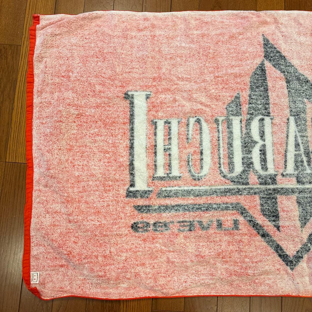 長渕剛　LIVE'89 ビッグタオル