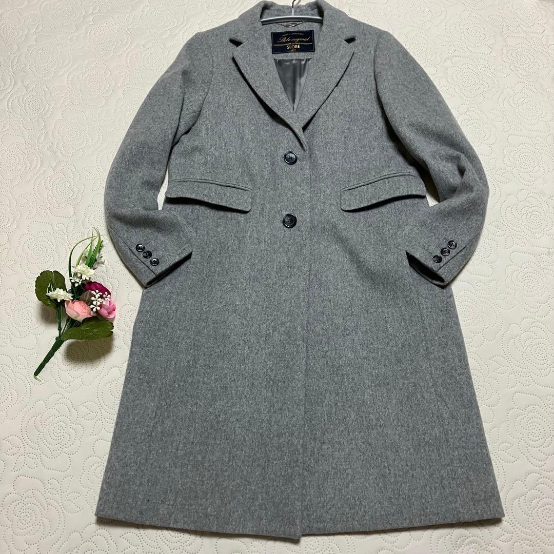 未使用級！SLOBE IENA スローブイエナ チェスターコート ウール Ｍ