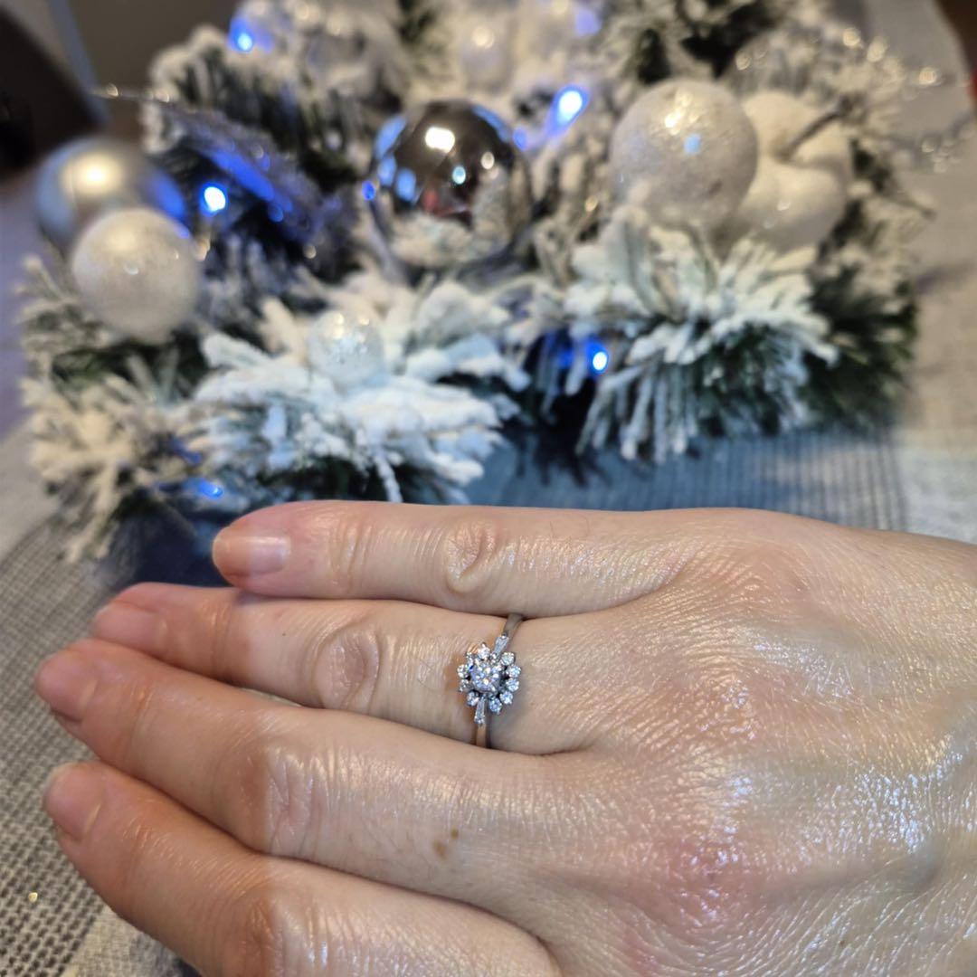 天然ダイヤモンド pt900 12号 ct プラチナ デザイン