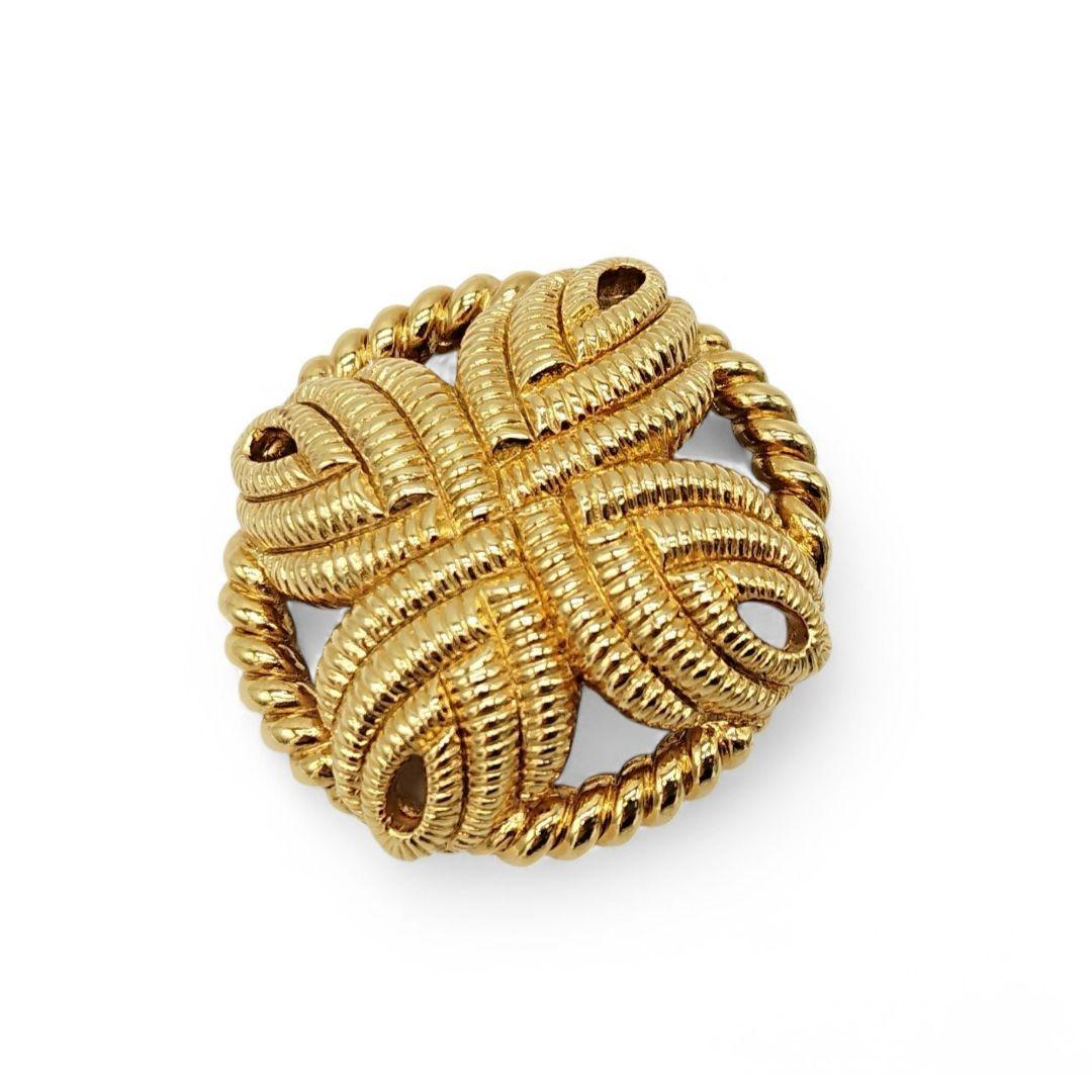 美品　Dior　ディオール　アクセサリー　ブローチ　ヴィンテージ