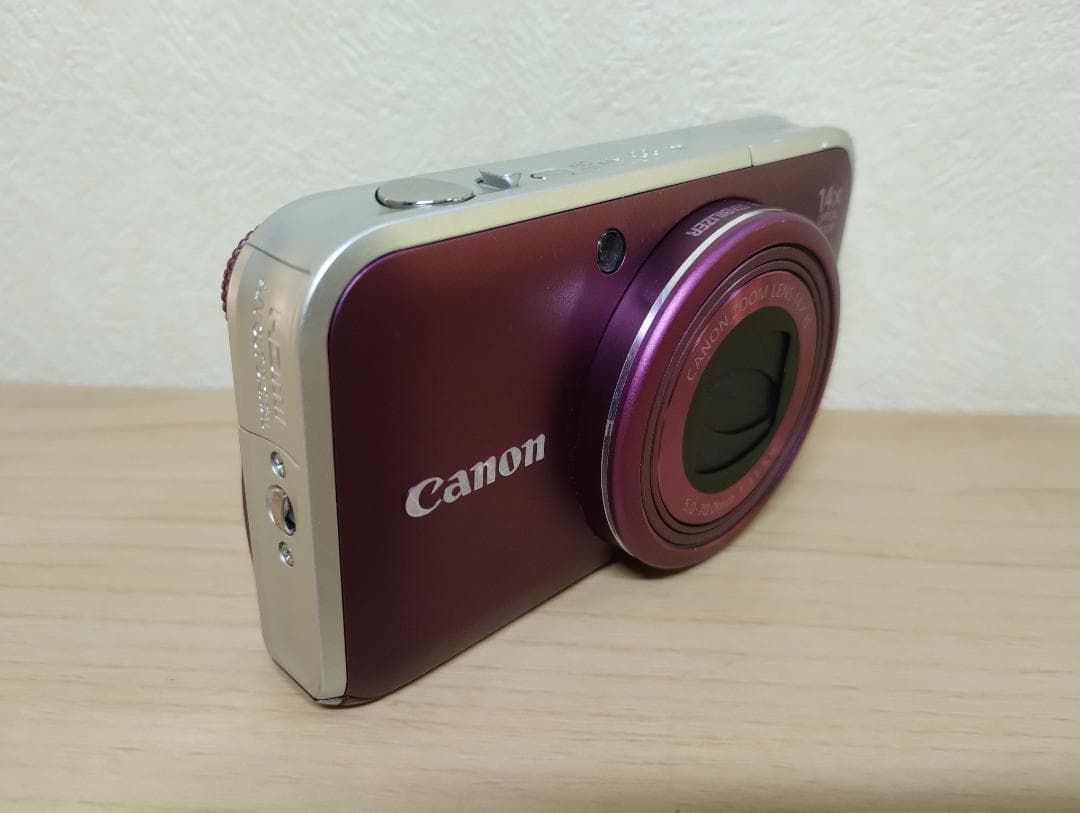 Canon PowerShot SX210 IS キャノン パープル デジカメ