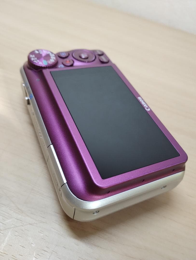 Canon PowerShot SX210 IS キャノン パープル デジカメ