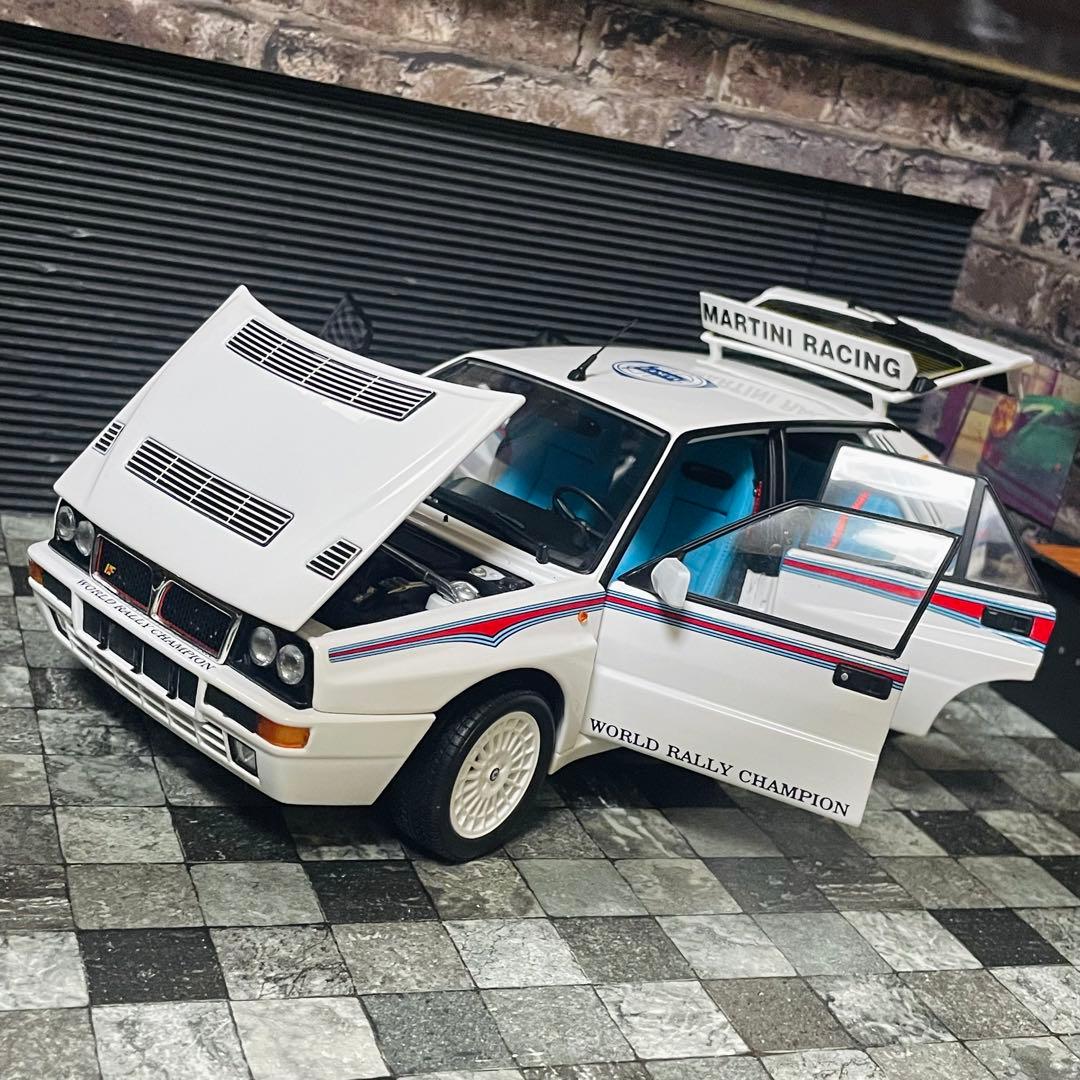 1/18 京商 ランチア デルタ HF インテグラーレ マルティニ6