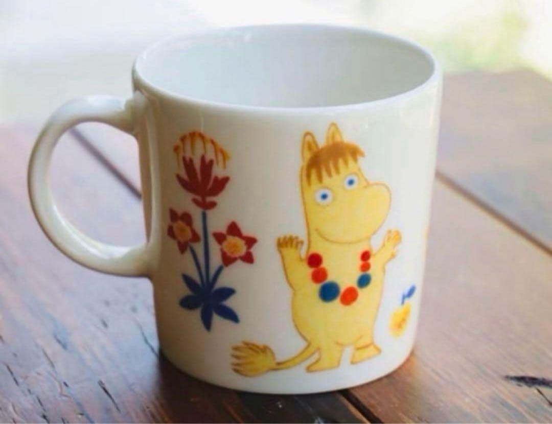 MOOMIN ARABIA X BEAMS JAPAN ハンドペイント　マグ
