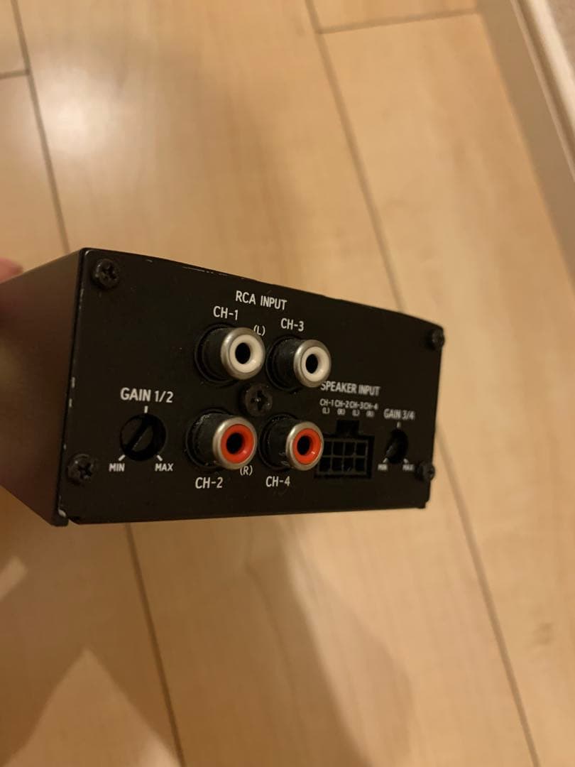 ALPINE パワーアンプ 4チャンネル KTP-600