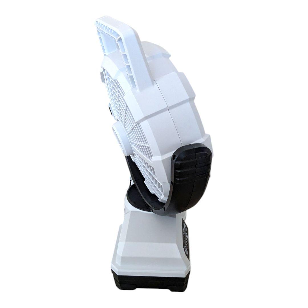 マキタ コードレスファン CF203D ACアダプター付き 自動首振り機能付 白