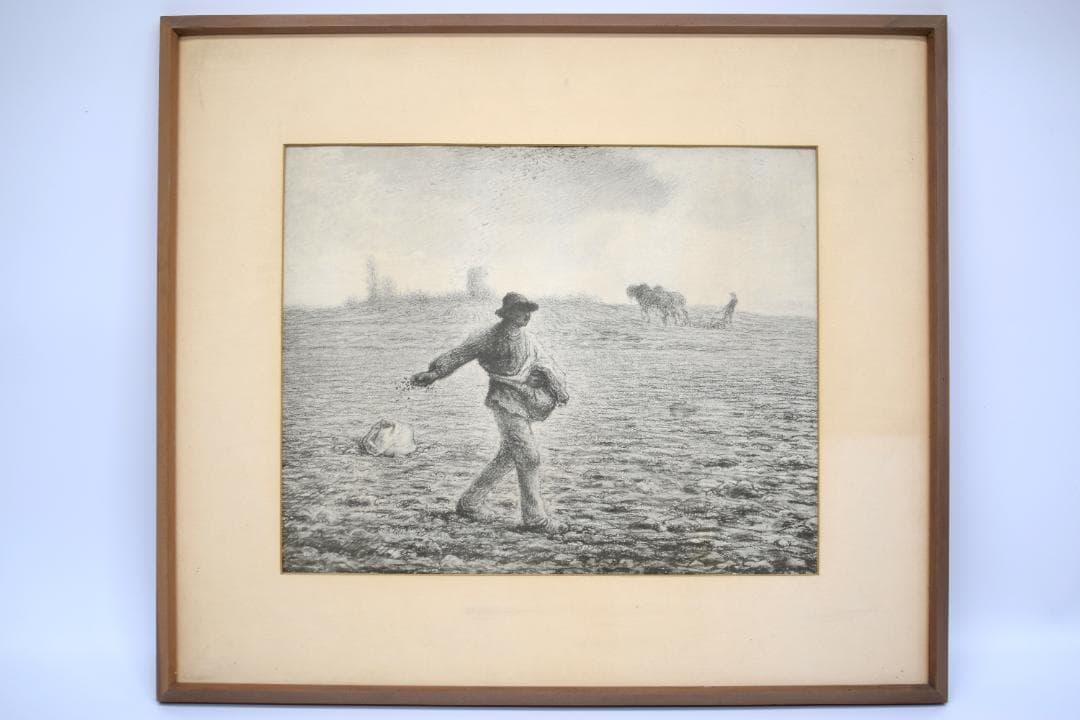 ミレー「種蒔く人」　岩波書店