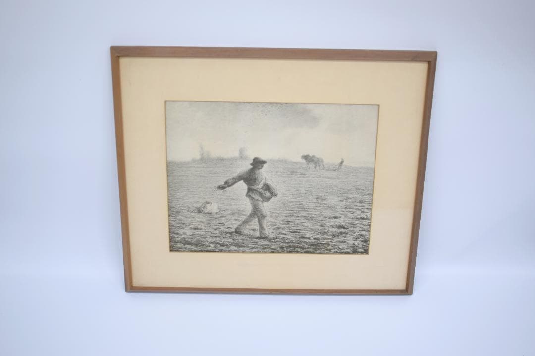 ミレー「種蒔く人」　岩波書店