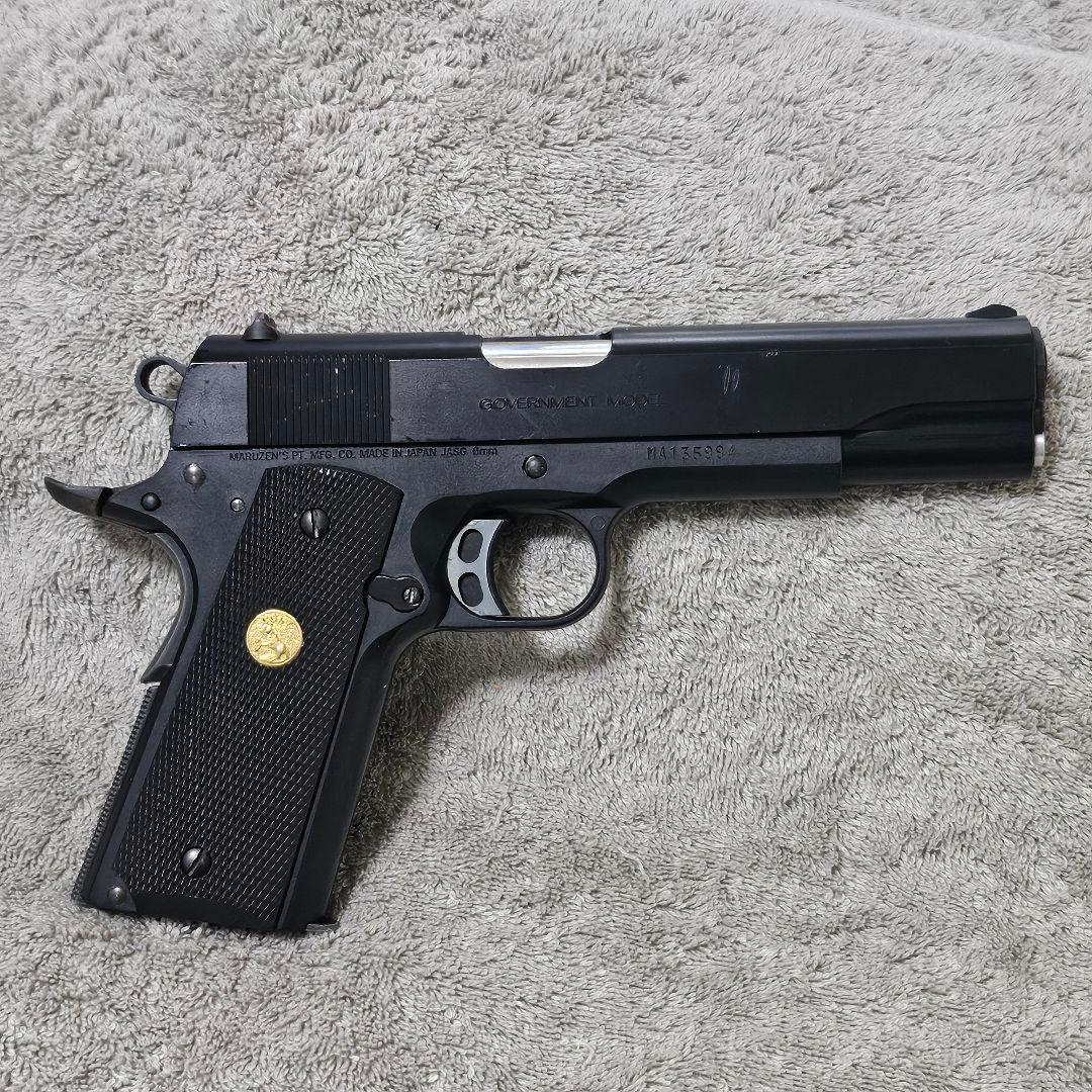 マルゼン 純正ABSガスブロ コルト ガバメント S70 ブラックモデル