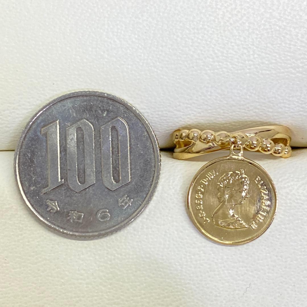 りかちゃんドール　K18　チャームリング　サイズ12号　18金