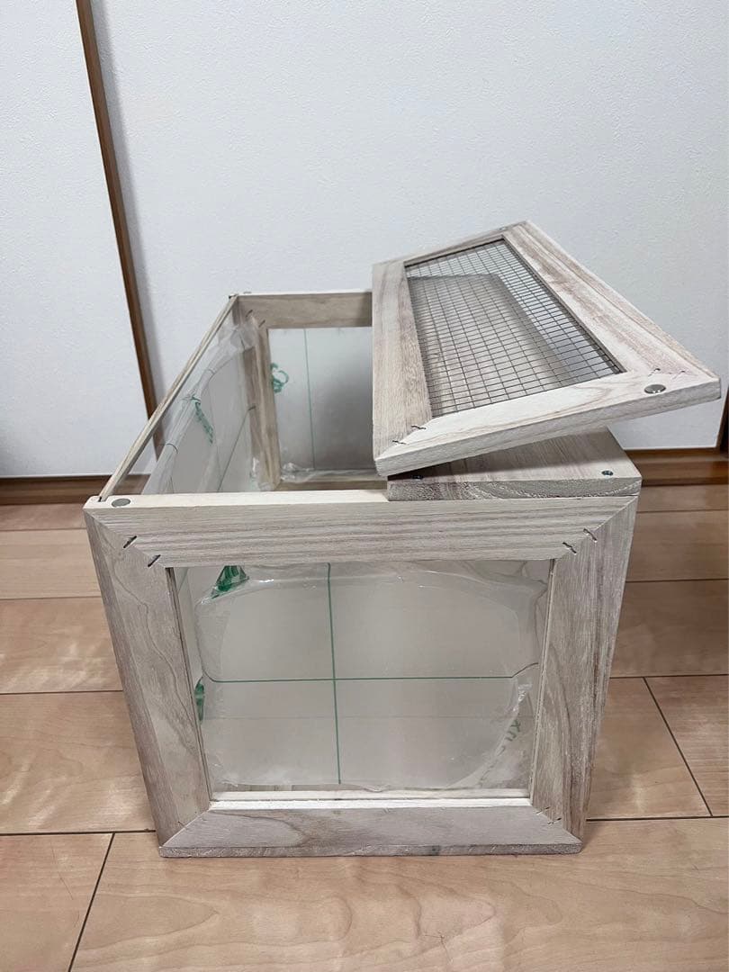 【三日間セール】新品 爬虫類ケージ 小動物ケージ ペットケージ 木製 アクリル