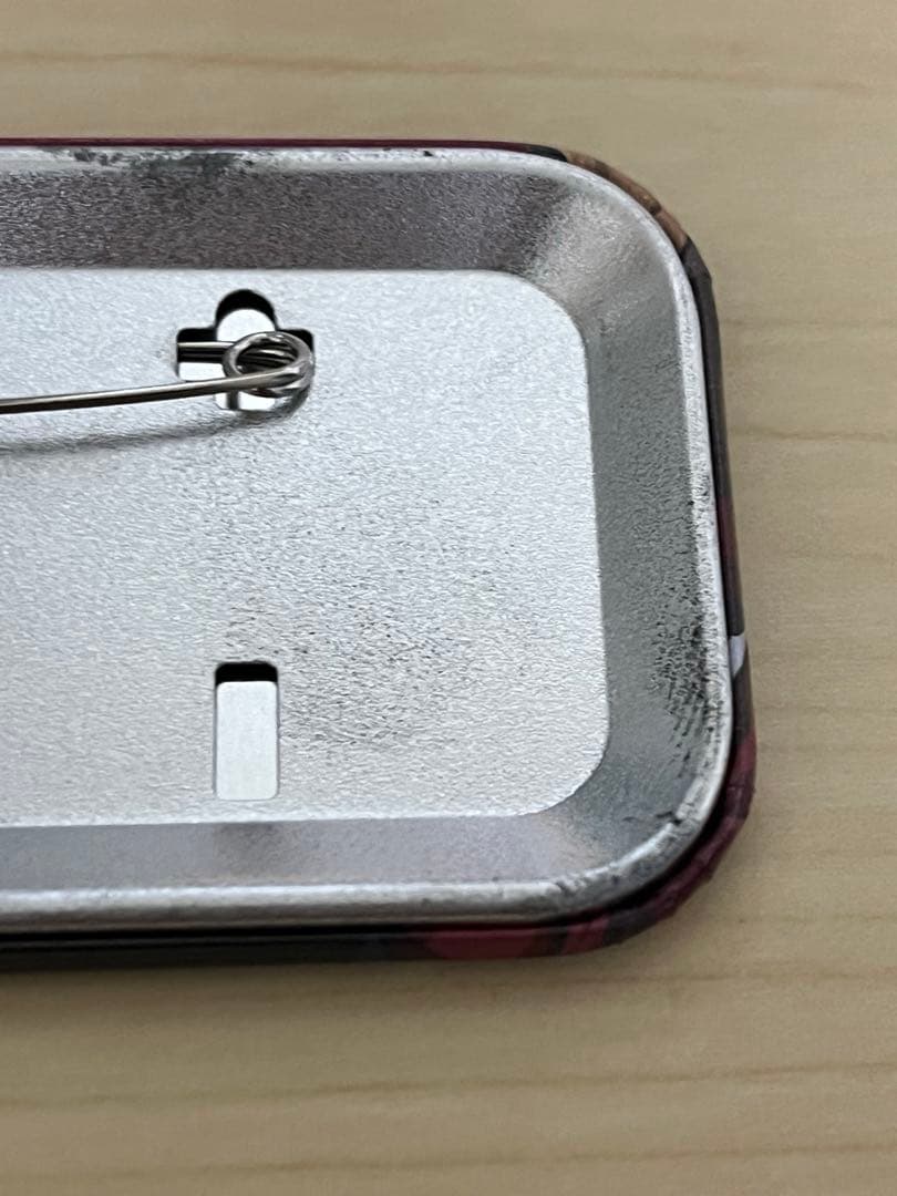 公*o様 遊戯王 カフェ　スクエア缶バッジ 遊城十代