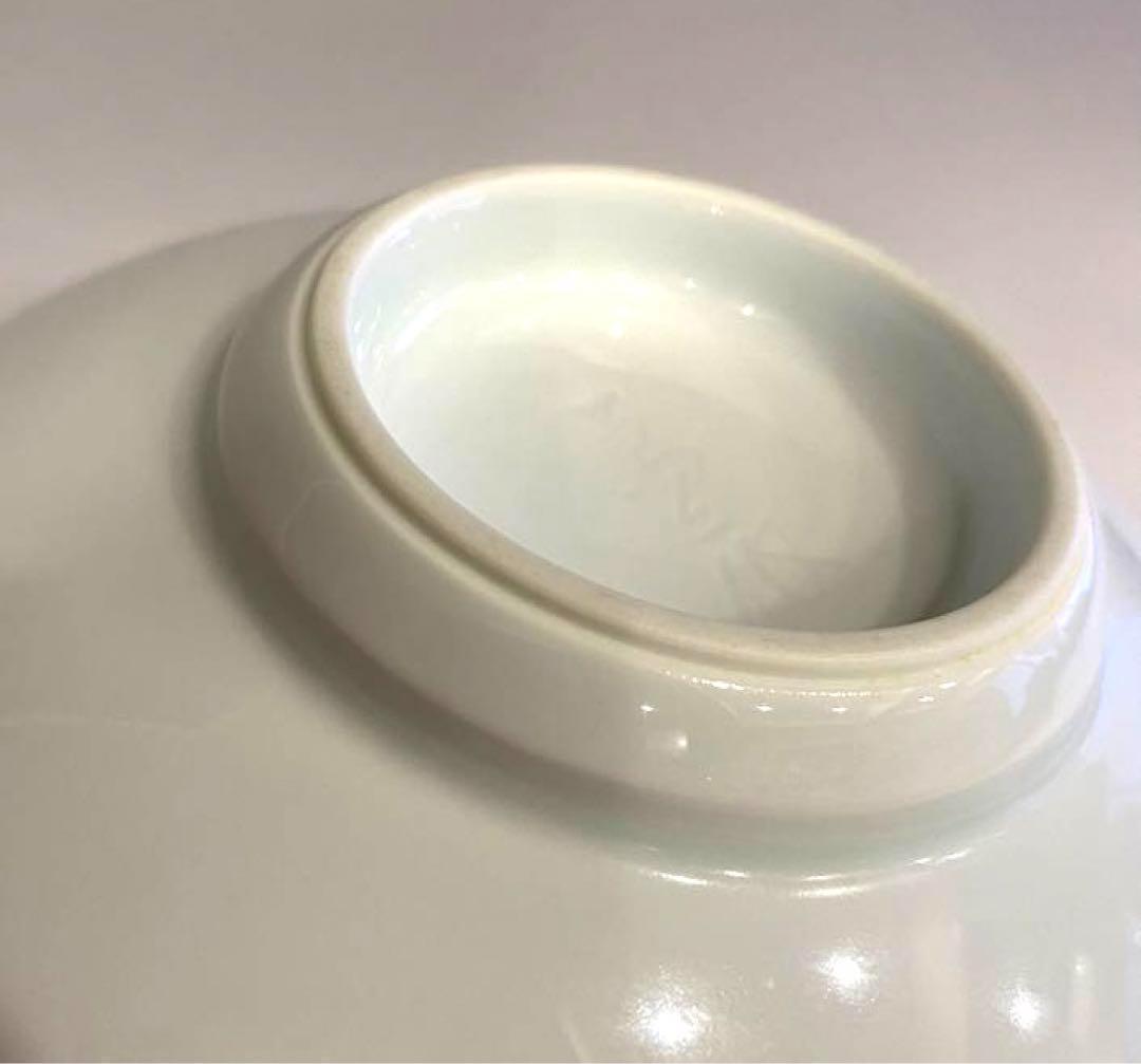 ◆未使用美品◆人間国宝　井上萬二作　白磁彫文　菓子鉢 有田焼