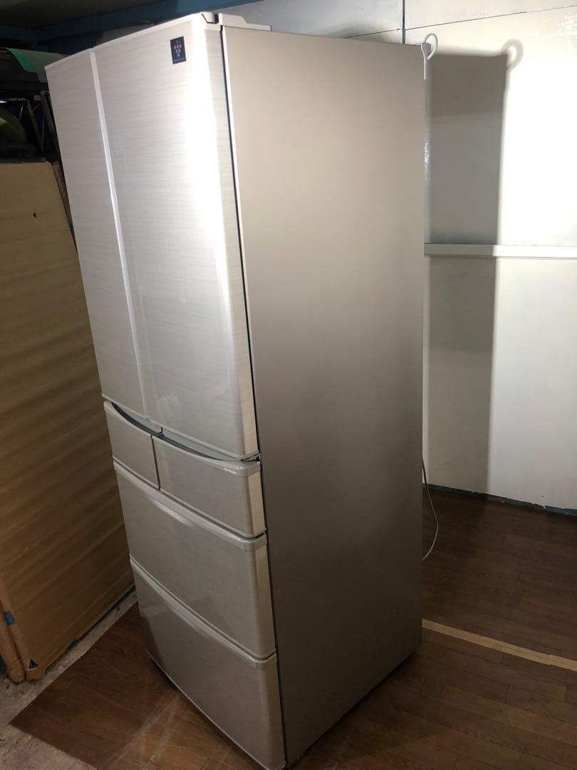 SHARP　6ドア冷蔵庫　SJ-F462E-S 自動製氷付き