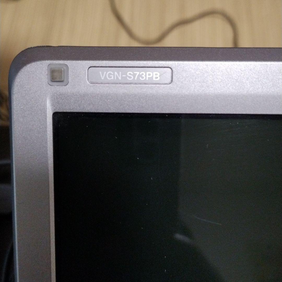 Windowsノート本体 SONY VAIO VGN-S73PB/B windows XP