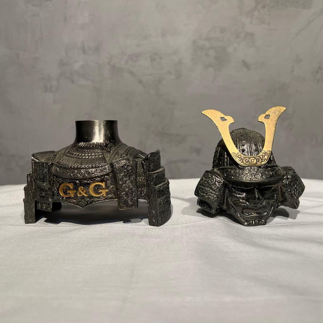 ニッカG&G　鎧　兜　ボトルカバー 昭和レトロ 戦国武将 レア