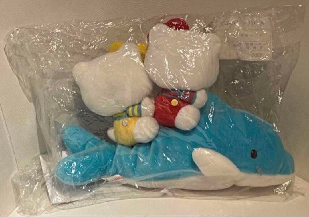 ❣️セール❣️サンリオ　ハローキティ　イルカキティ＆ミミィ 新品タグ付2000激レア