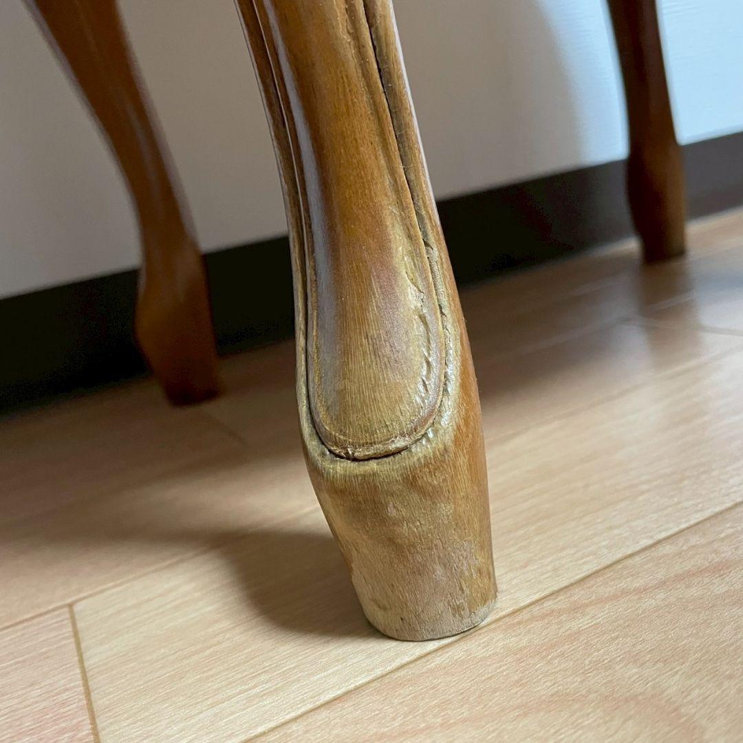 猫足コンソールテーブル サイドテーブル ４段チェスト 彫刻 イタリア 猫脚