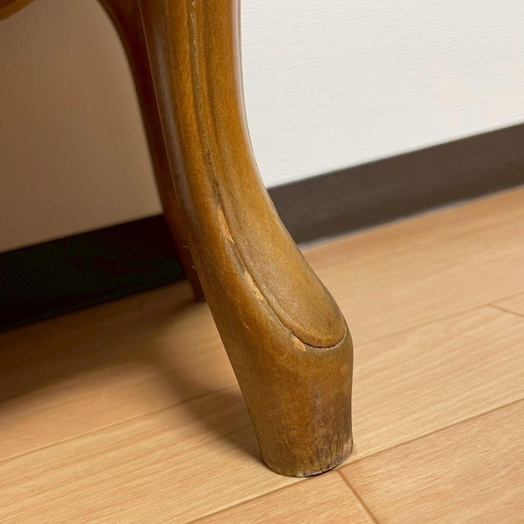 猫足コンソールテーブル サイドテーブル ４段チェスト 彫刻 イタリア 猫脚