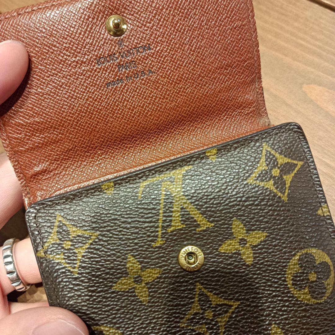 ひろ【希少】Louis Vuitton 三つ折り財布 m61652 USA