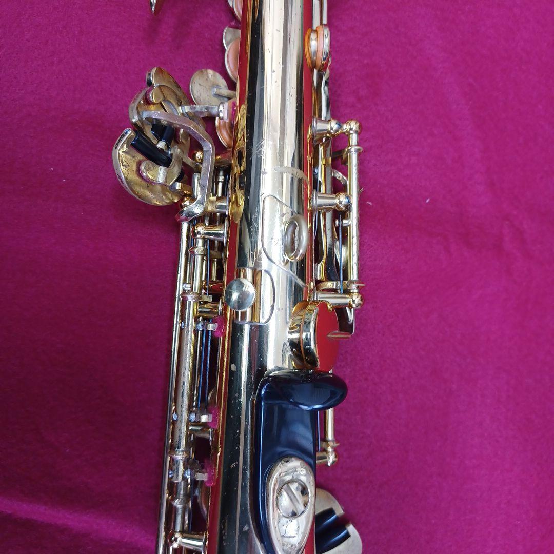 ヤマハ　ソプラノサックス　YSS62　パープルロゴ