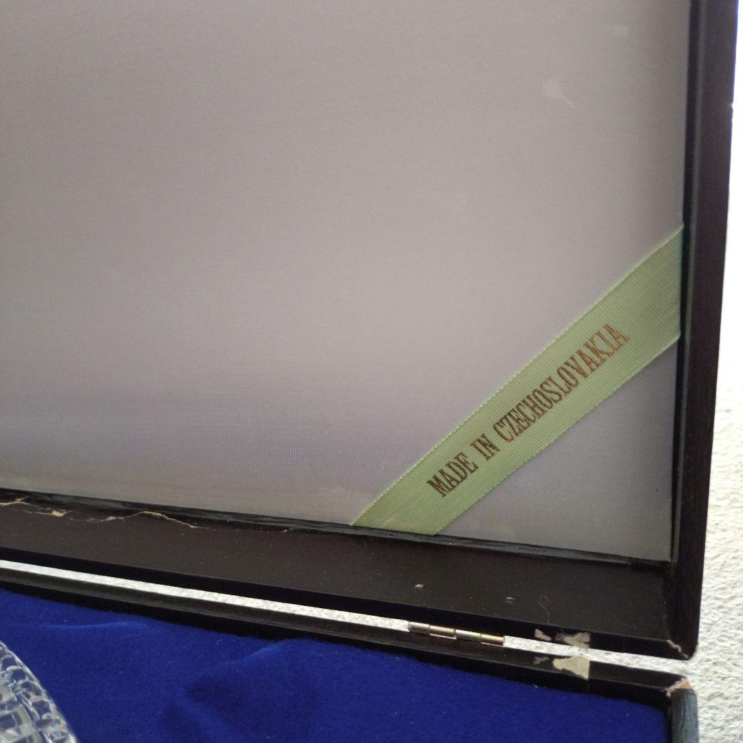 値下げします‼️Bohemia Glass500pk ガラス大皿 直径約40cm