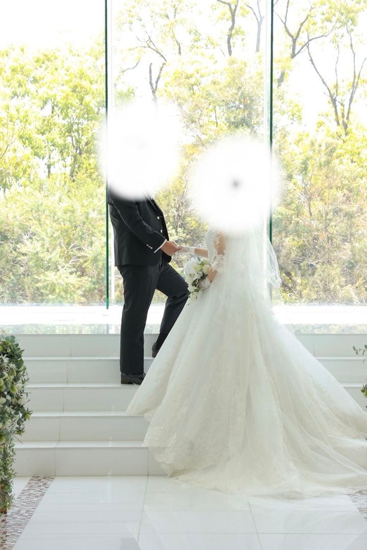 【おまけ付き】結婚式　桂由美　ウエディングドレス➕ロングベール