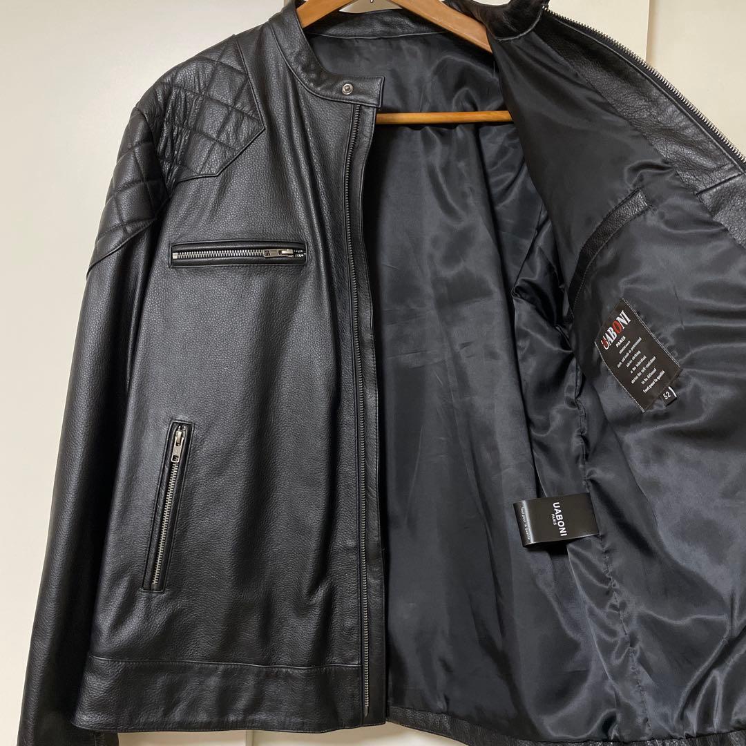 uaboni レザー　シングルライダース