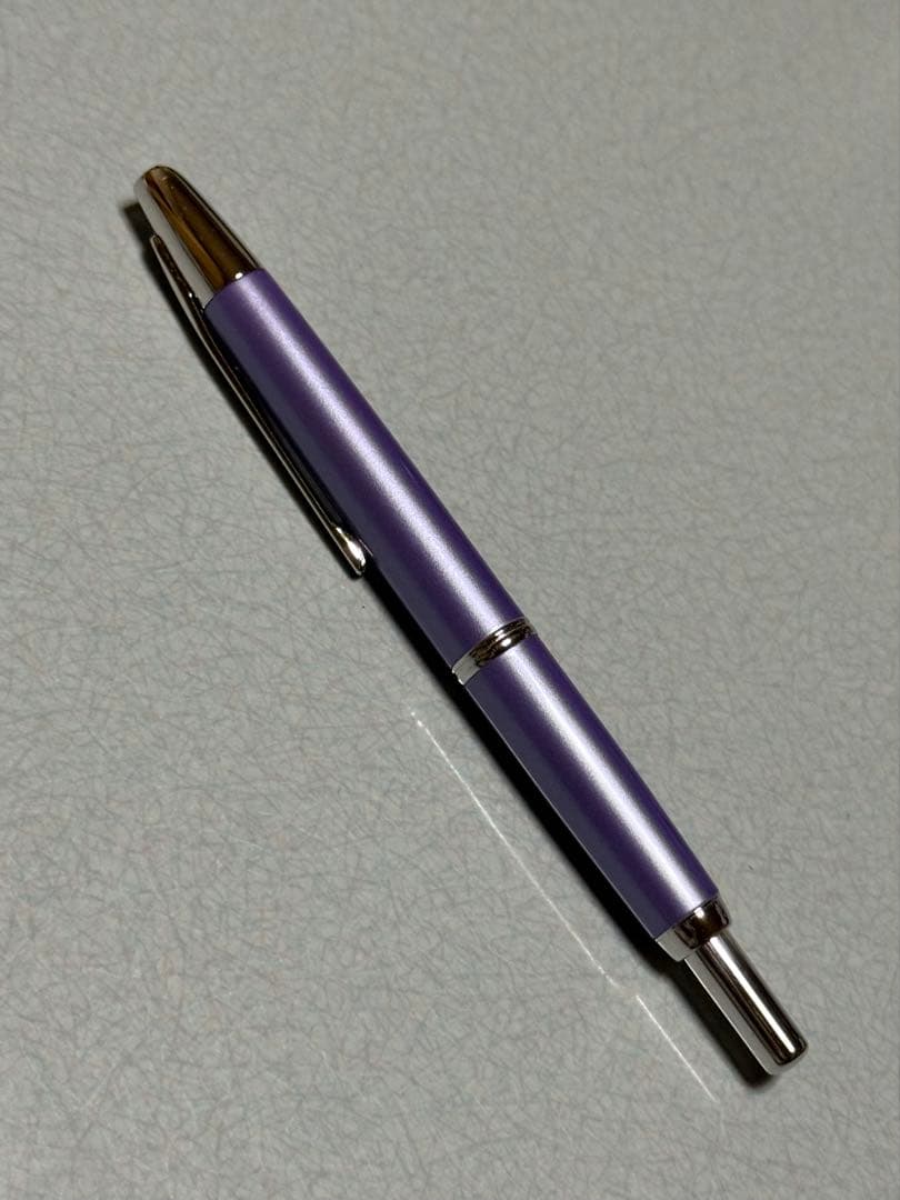 キャップレスデシモ PILOT 万年筆 EF 極細 18金