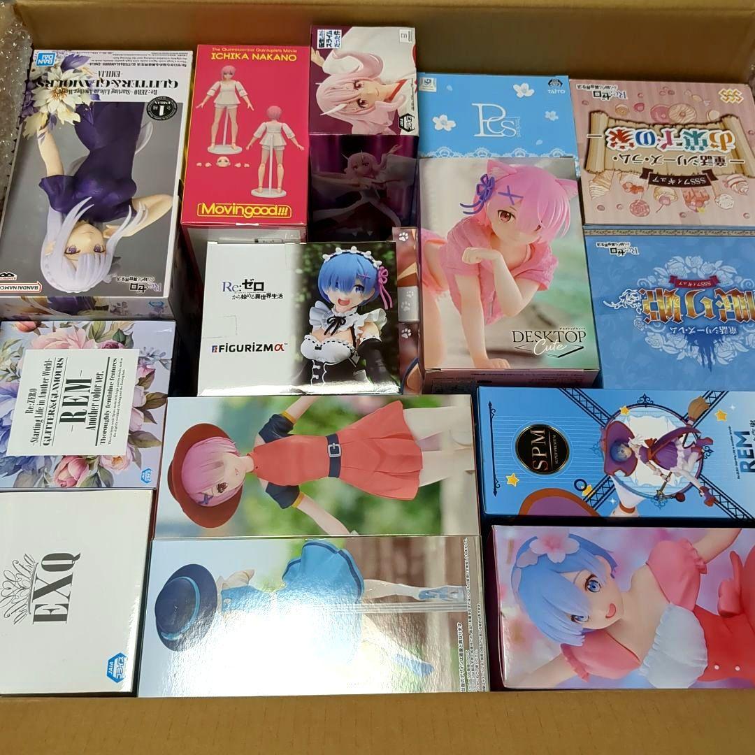 【現状品】美少女フィギュア 22体セット プライズ リゼロ 転スラ 五等分の花嫁