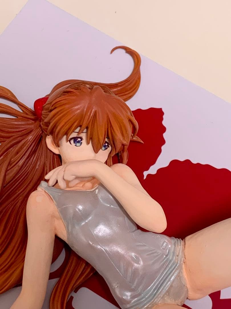 クルシマ製作所　アスカ　ガレージキット　塗装済み完成品　エヴァ