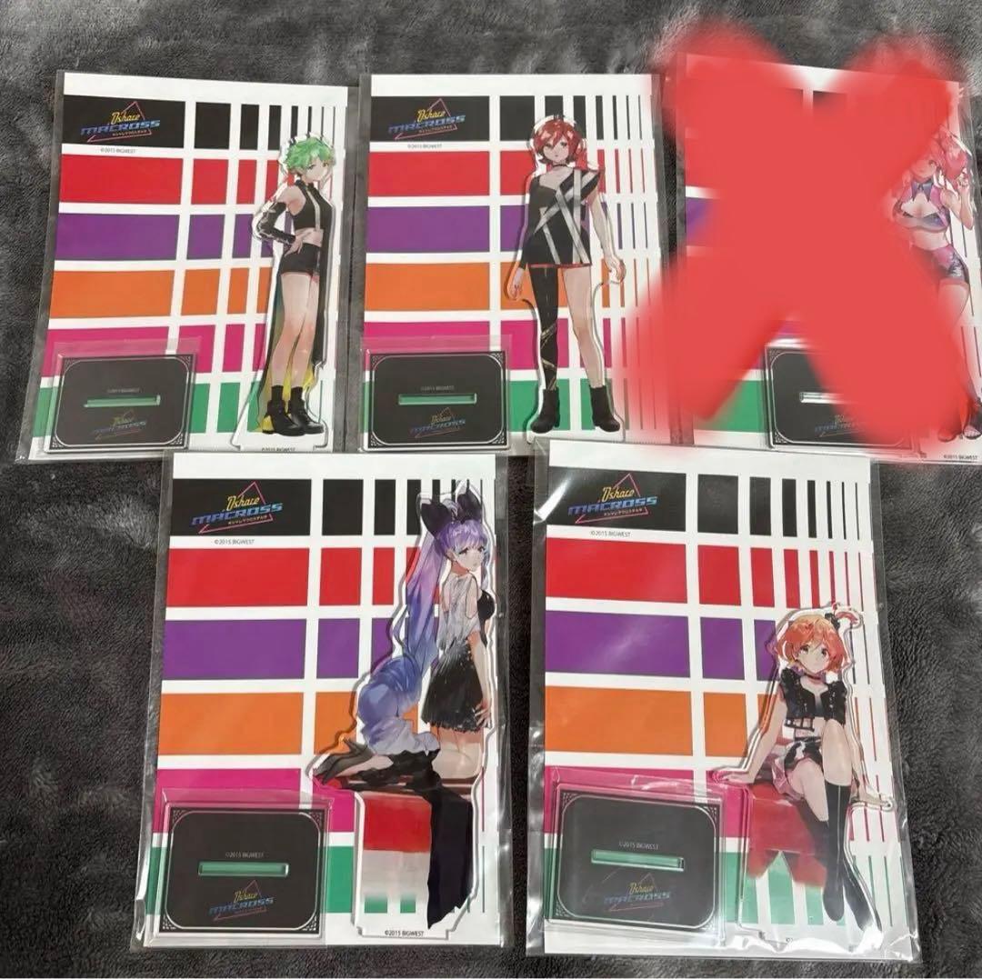 オシャレマクロスΔ アクリルスタンド 5点セット