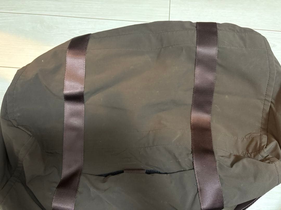 TO & FRO ダークブラウン ボストンバッグ