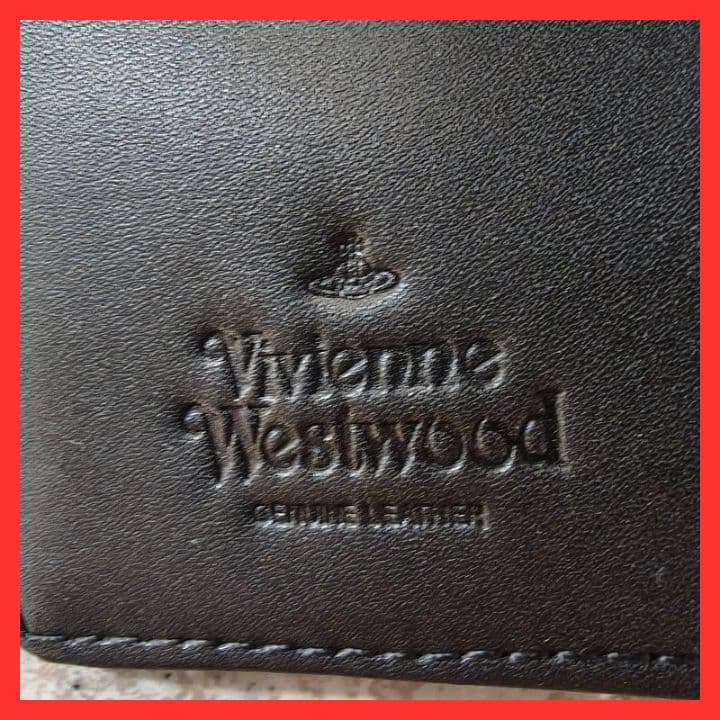 【新品未使用】ヴィヴィアンウエストウッド三つ折り財布　843VW591　ブラック