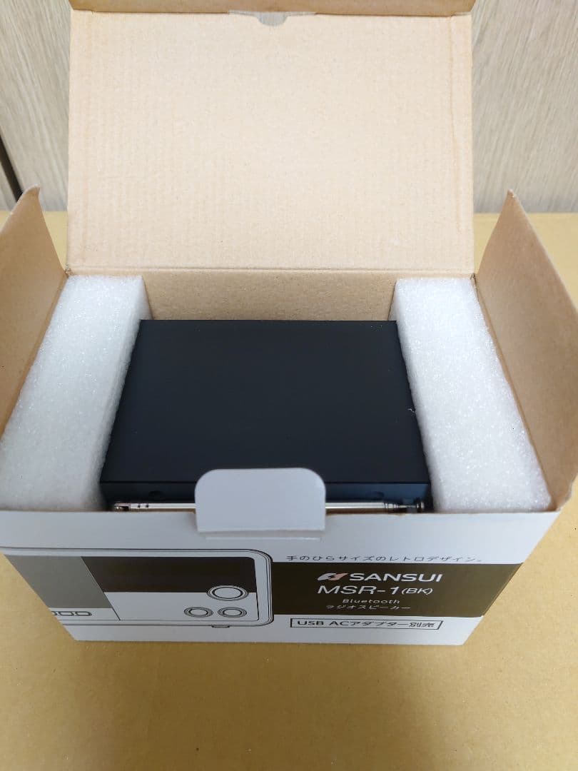 SANSUI サンスイ Bluetoothラジオスピーカー MSR-1