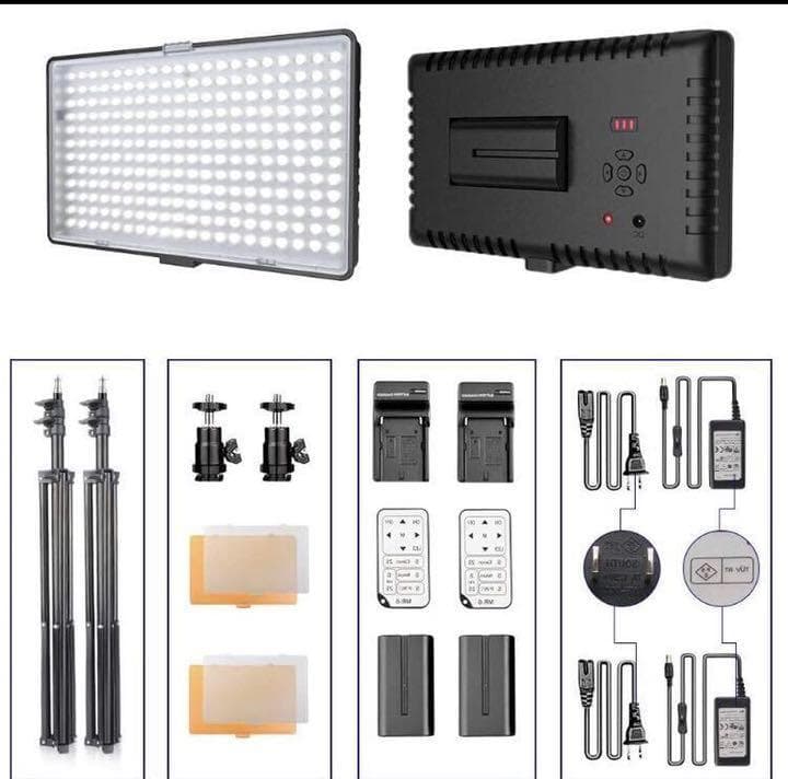 本格的な超豪華セット❣プロ級のスタジオ撮影をご自宅で♪❤撮影用ビデオライト