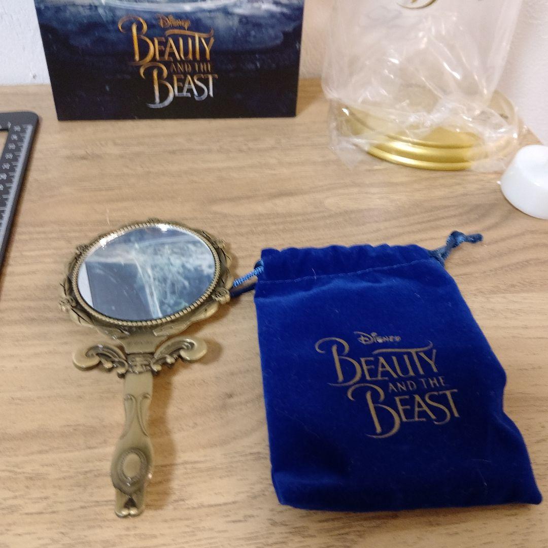 Disney 非売品美女と野獣ジュエリーボックス　ミラー　ランプ　3点レア箱付き