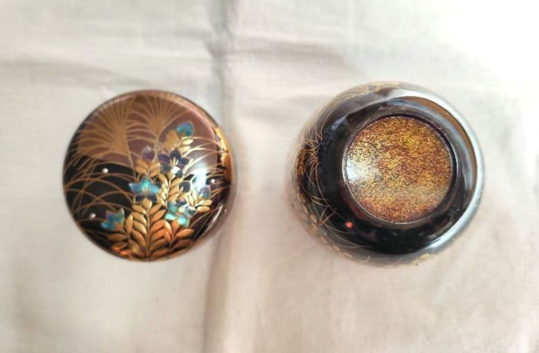 茶道具 大棗 秋の図