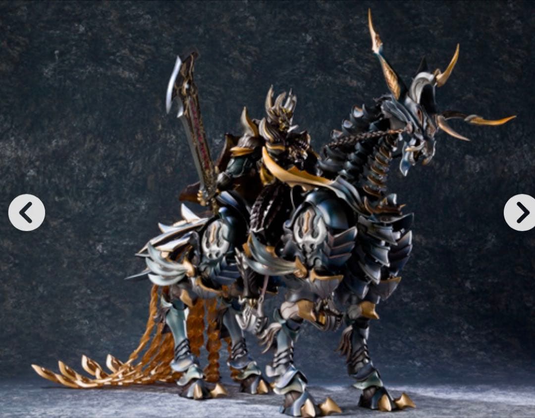 魔戒可動　暗黒騎士 キバ　魔導馬 ライゴウ　牙狼<GARO>