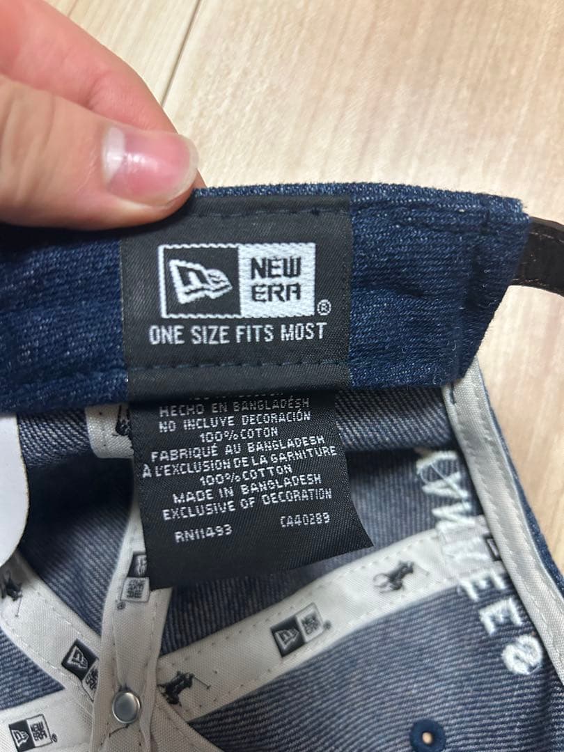 Ralph Lauren x NEW ERAデニムキャップ　ジョングク着用