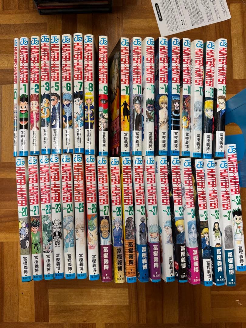 ハンターハンター1〜38巻＋0巻セット