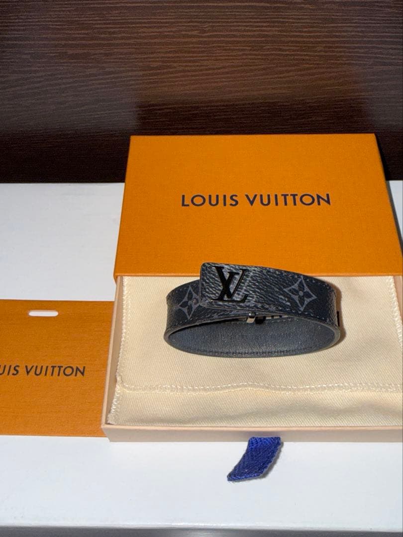 ルイヴィトンLOUISVUITTONモノグラムエクリプス ブレスレットM6456
