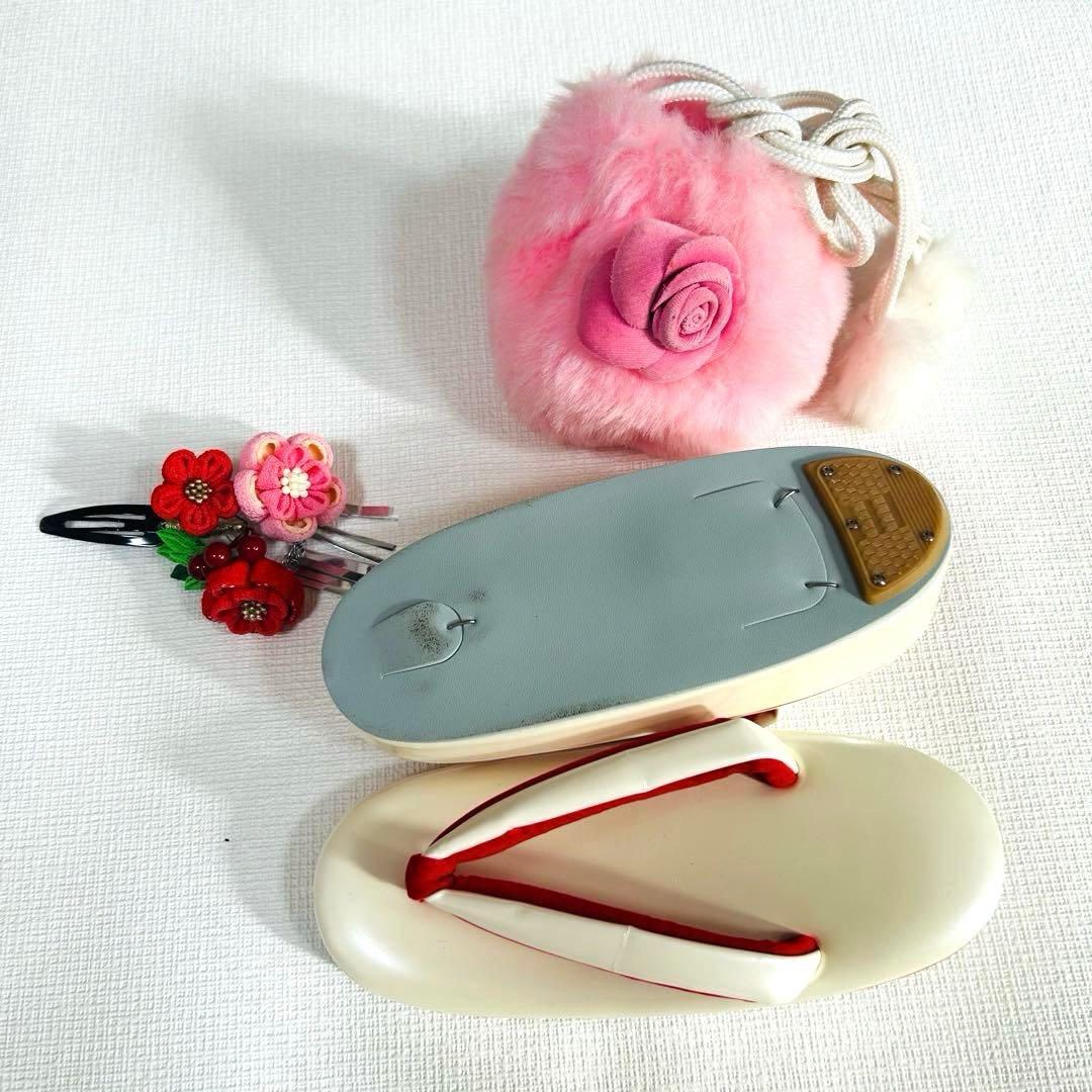 RNo.114 七五三　3歳　　被布フルセット　　永田萌