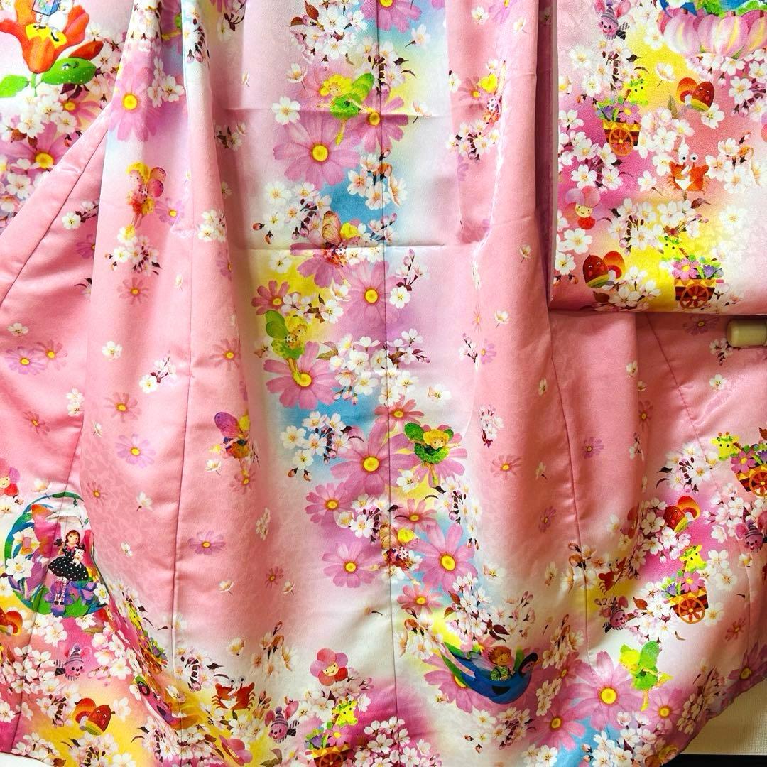 RNo.114 七五三　3歳　　被布フルセット　　永田萌